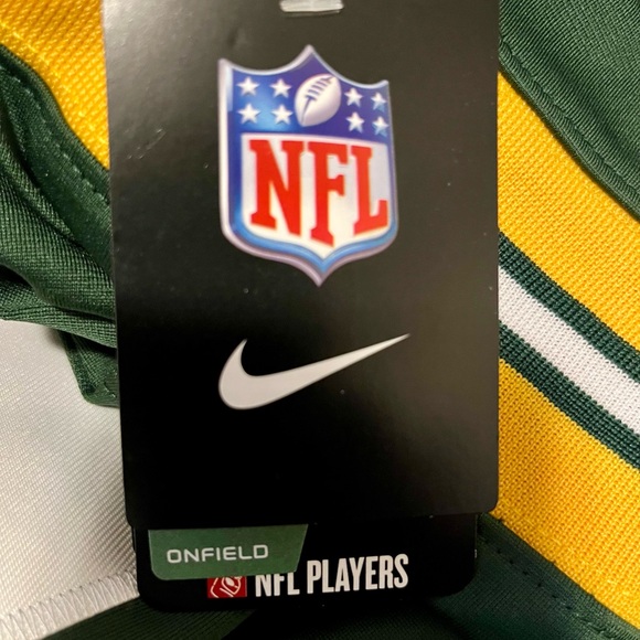 Green Football Jersey with Yellow Accents #1 Micah Parsons Green Bay Packers. - Picture 6 of 6